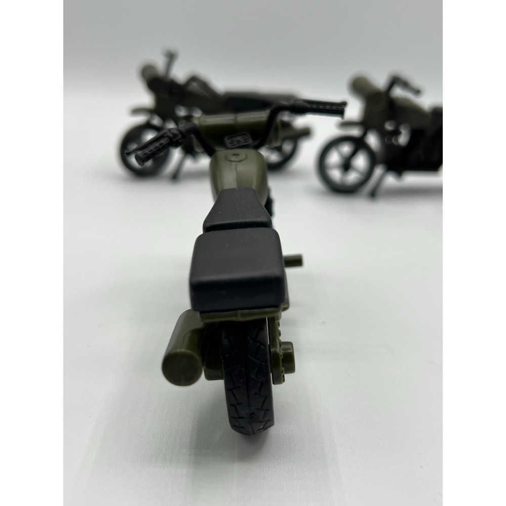 Power Team Elite World Peacekeepers Motorbike x 3 1:18 3.75 Scale GI Joe - H-5 - Picture 6 of 9